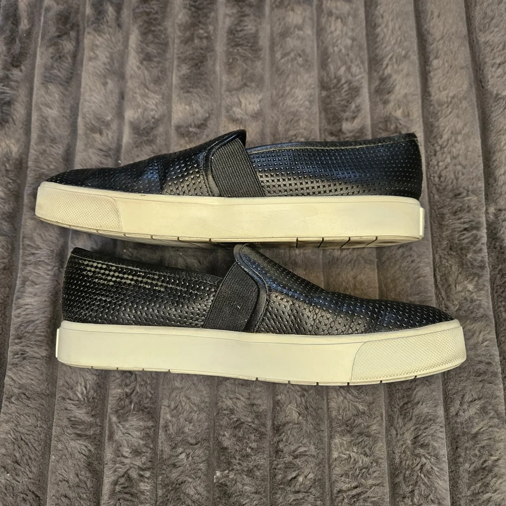 Vince Black Women's Slip-On Shoes